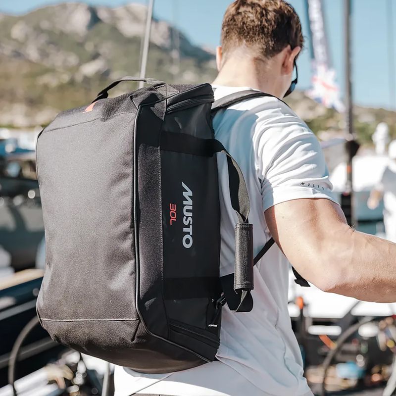 Водоустойчива чанта Musto Duffel Bag 30 л черна 12