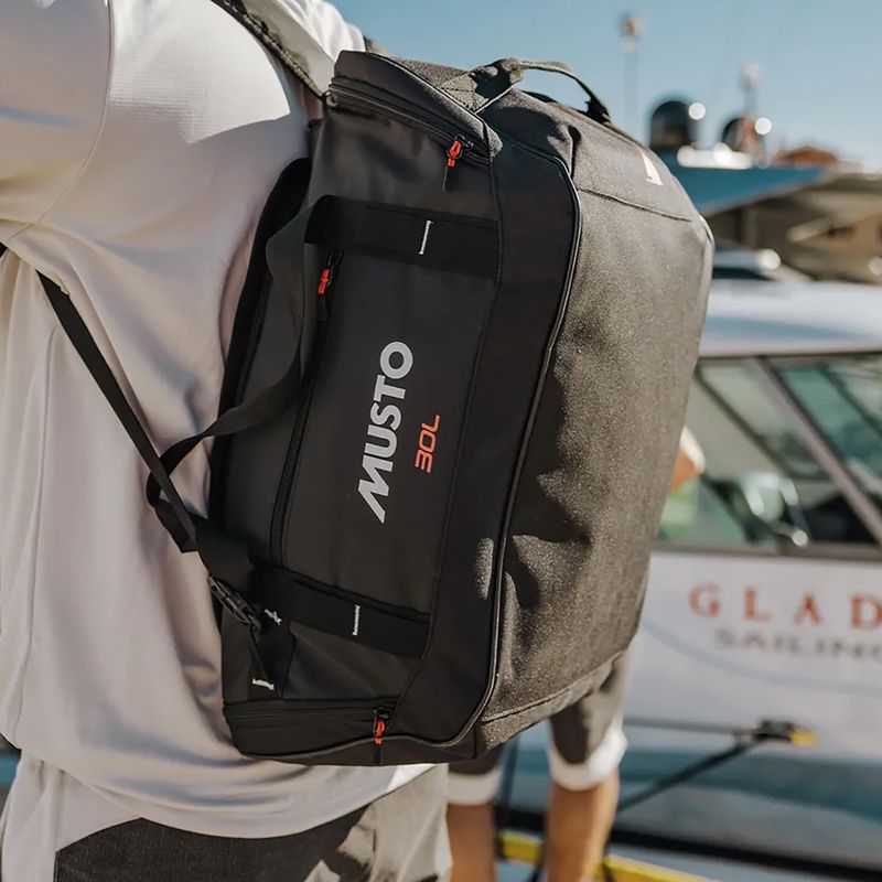 Водоустойчива чанта Musto Duffel Bag 30 л черна 13