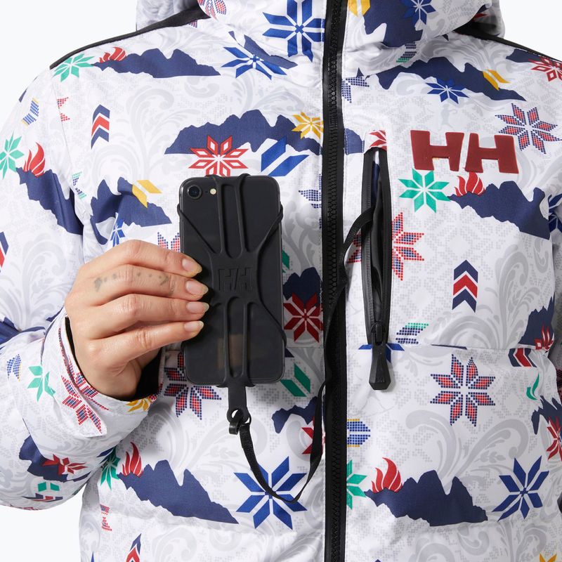Дамско скиорско яке Helly Hansen Kvitfjell Race Short Puffy white crescendo 4