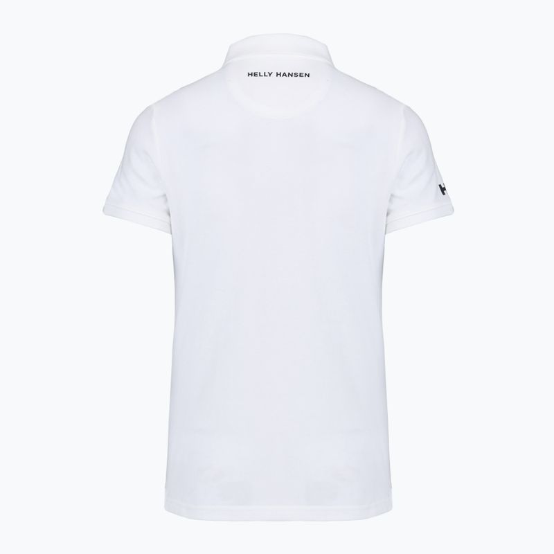 Дамска поло тениска Helly Hansen Crew Polo Pique white 2