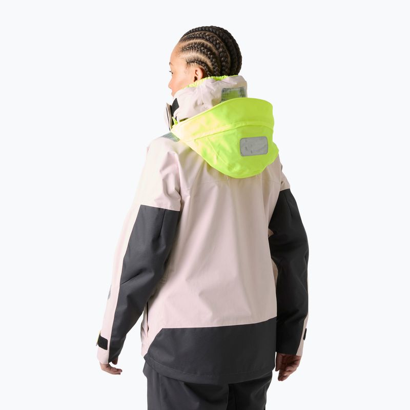 Дамско яке за ветроходство Helly Hansen Skagen Offshore pinkshake 2