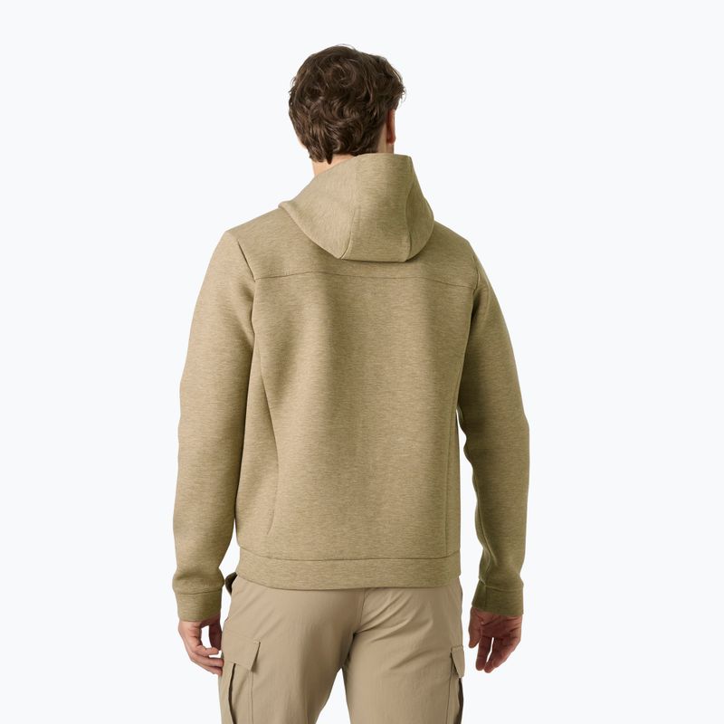 Мъжки суитшърт за ветроходство Helly Hansen HP Ocean Full Zip 2.0 sepia melange 2