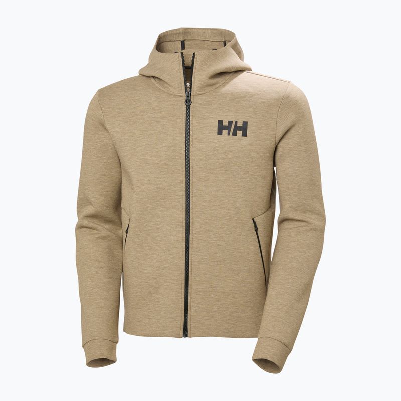 Мъжки суитшърт за ветроходство Helly Hansen HP Ocean Full Zip 2.0 sepia melange 5