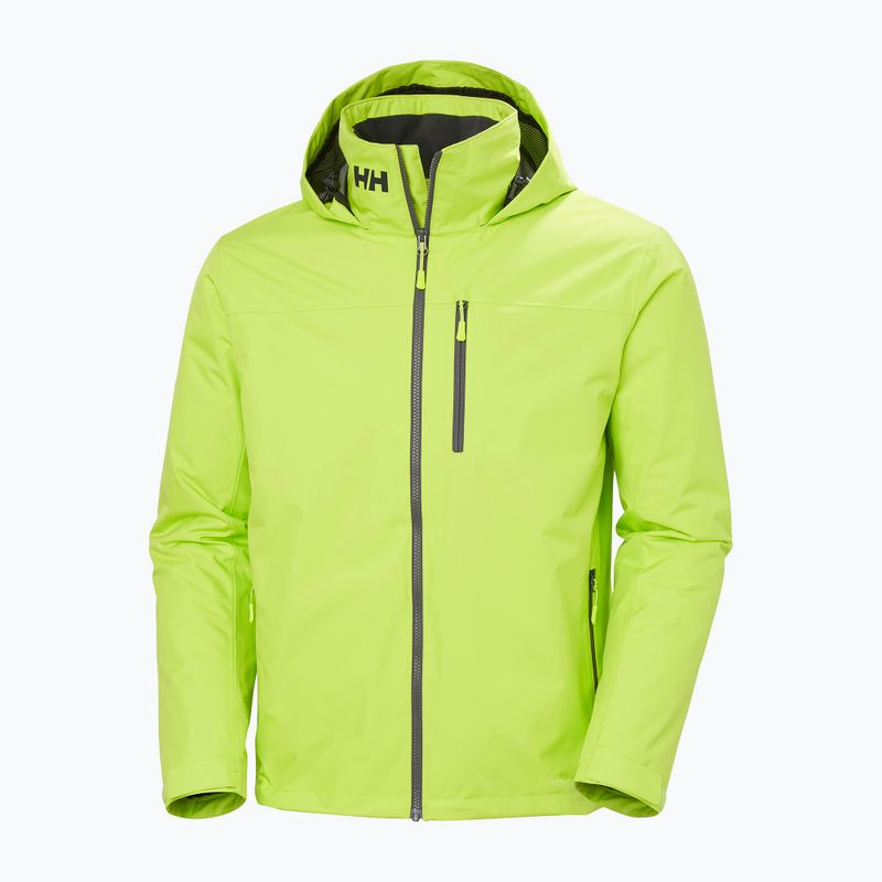 Мъжко яке за ветроходство Helly Hansen Crew Hooded Midlayer 2 luminous green 9