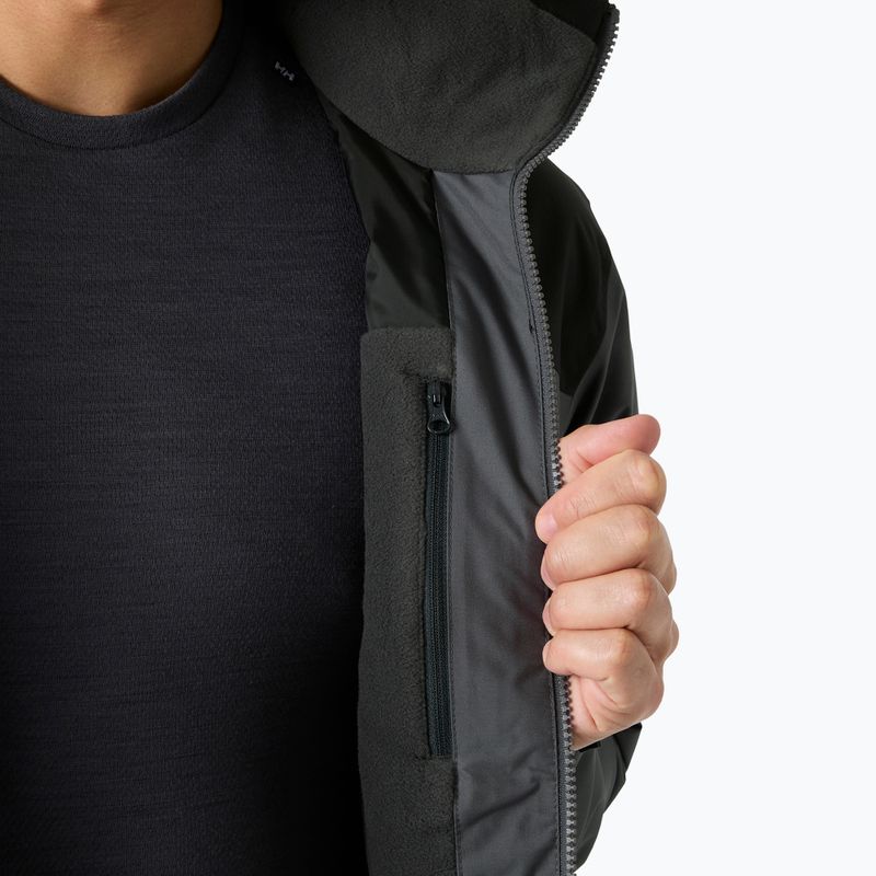 Мъжко яке за ветроходство Helly Hansen Crew Hooded Midlayer 2 thunder grey 5