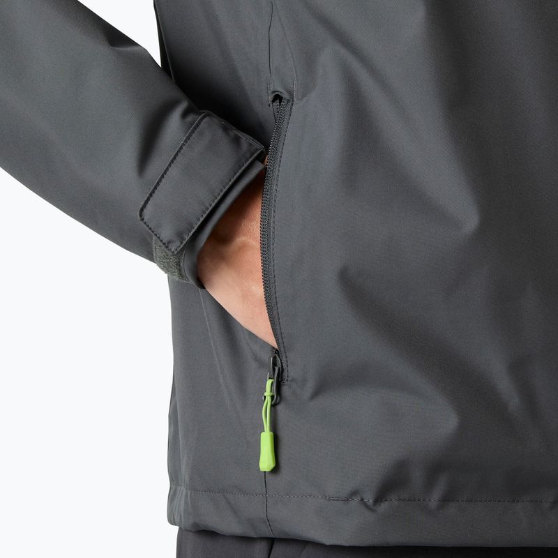 Мъжко яке за ветроходство Helly Hansen Crew Hooded Midlayer 2 thunder grey 7