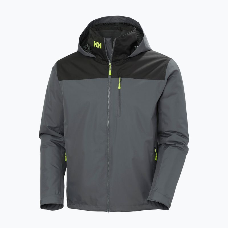 Мъжко яке за ветроходство Helly Hansen Crew Hooded Midlayer 2 thunder grey 9