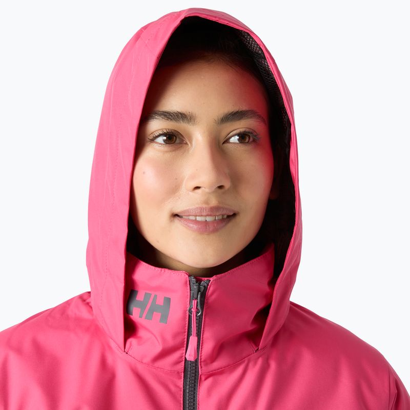 Дамско яке за ветроходство Helly Hansen Crew Hooded Midlayer 2.0 hot pink 3