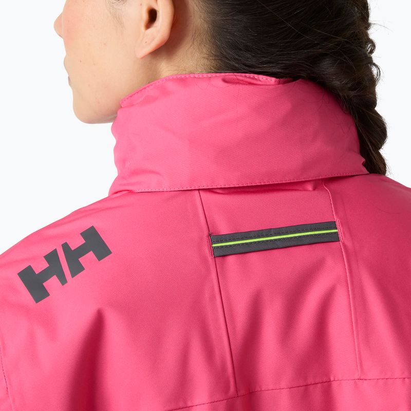 Дамско яке за ветроходство Helly Hansen Crew Hooded Midlayer 2.0 hot pink 4