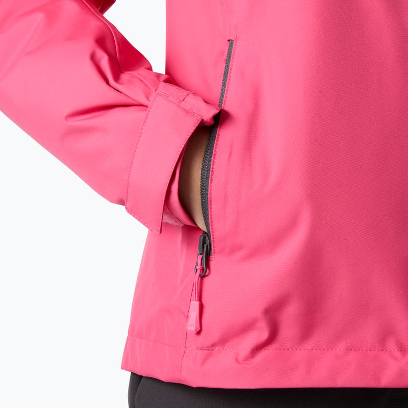 Дамско яке за ветроходство Helly Hansen Crew Hooded Midlayer 2.0 hot pink 6
