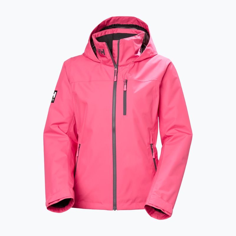 Дамско яке за ветроходство Helly Hansen Crew Hooded Midlayer 2.0 hot pink 8