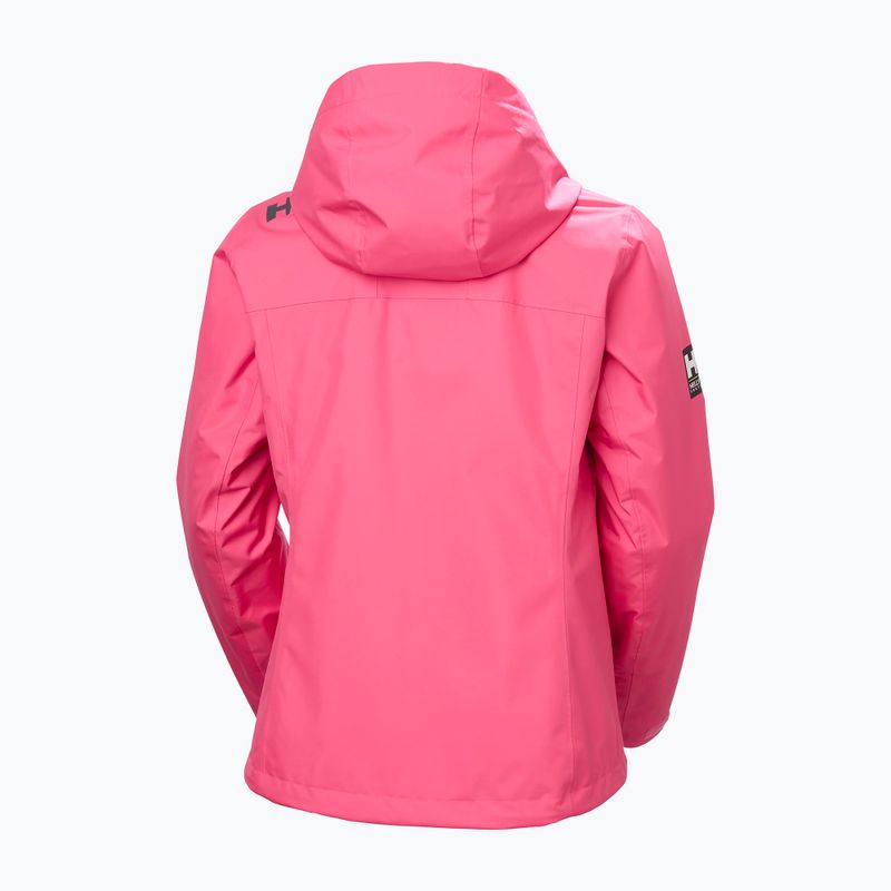 Дамско яке за ветроходство Helly Hansen Crew Hooded Midlayer 2.0 hot pink 9