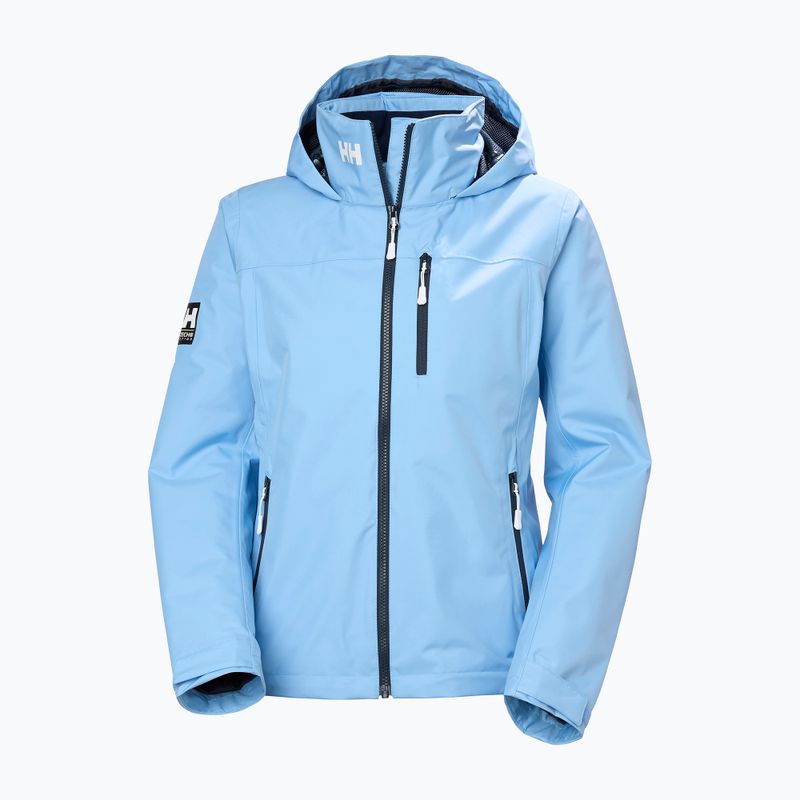 Дамско яке за ветроходство Helly Hansen Crew Hooded Midlayer 2.0 bright blue 7