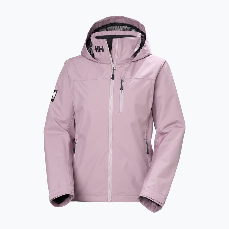 Дамско яке за ветроходство Helly Hansen Crew Hooded Midlayer 2.0 purple play 8