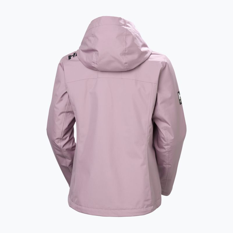 Дамско яке за ветроходство Helly Hansen Crew Hooded Midlayer 2.0 purple play 9