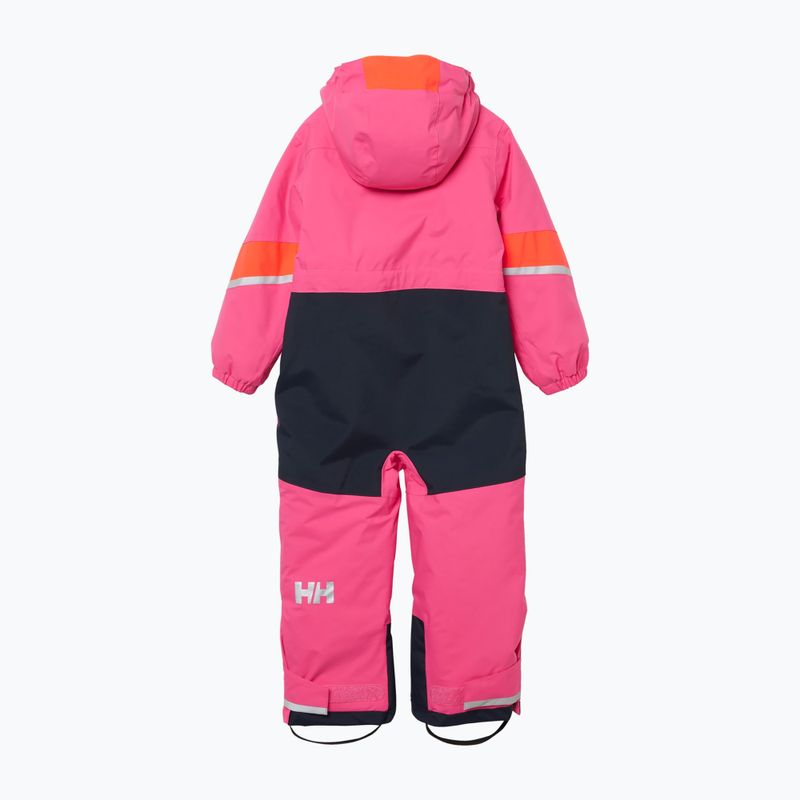 Детски скиорски гащеризон Helly Hansen Rider 3.0 Ins hot pink 2