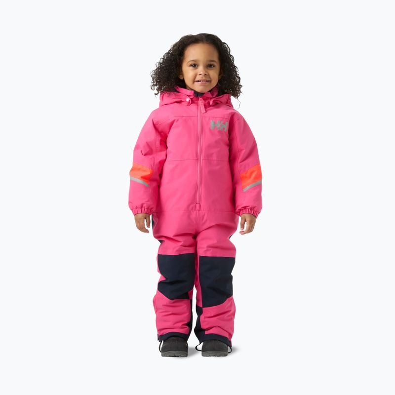 Детски скиорски гащеризон Helly Hansen Rider 3.0 Ins hot pink 3