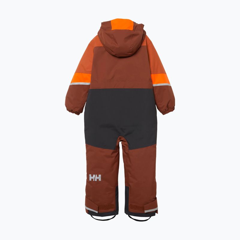 Детски скиорски гащеризон Helly Hansen Rider 3.0 Ins iron oxide 2