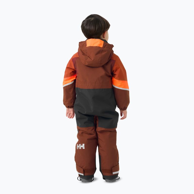 Детски скиорски гащеризон Helly Hansen Rider 3.0 Ins iron oxide 4