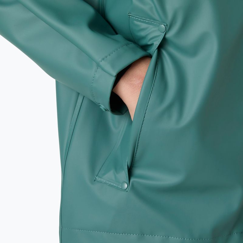 Детско яке за ветроходство Helly Hansen Moss opal green 4