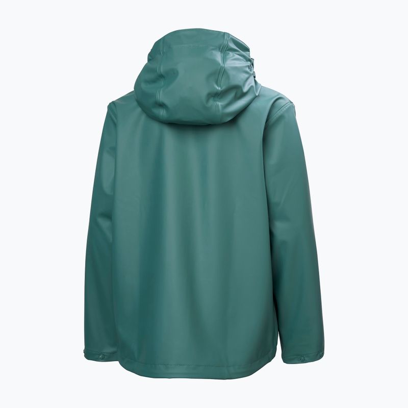 Детско яке за ветроходство Helly Hansen Moss opal green 6