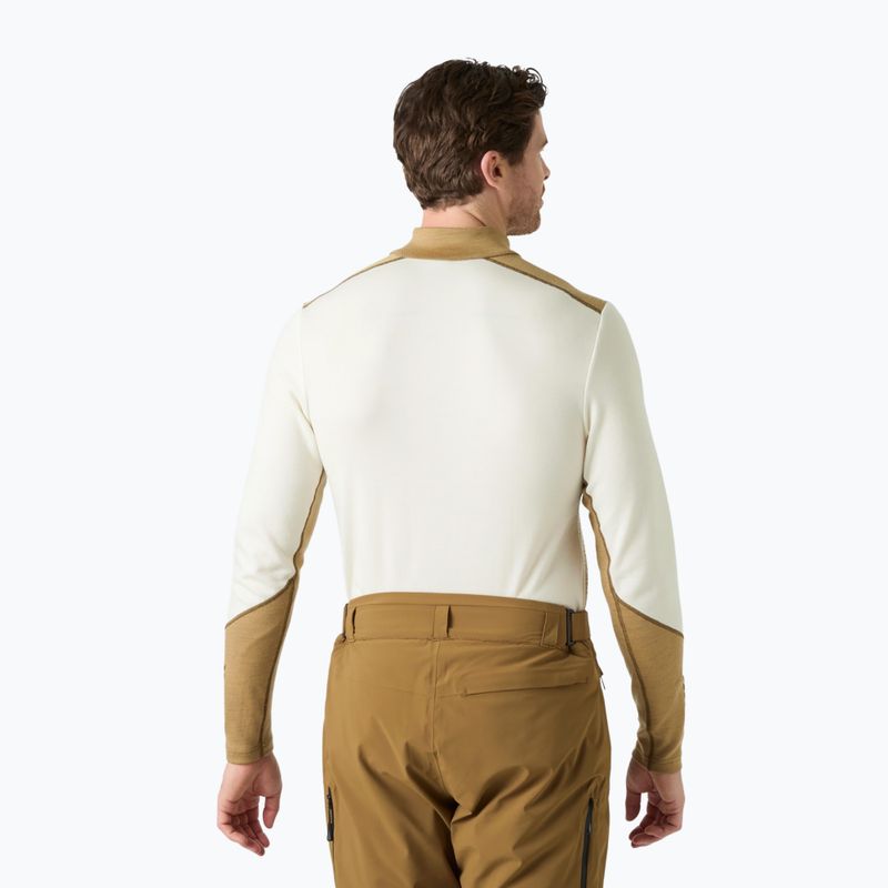 Мъжки термоактивен суитшърт Helly Hansen Lifa Merino Midweight 1/2 Zip snow monogram aop 2