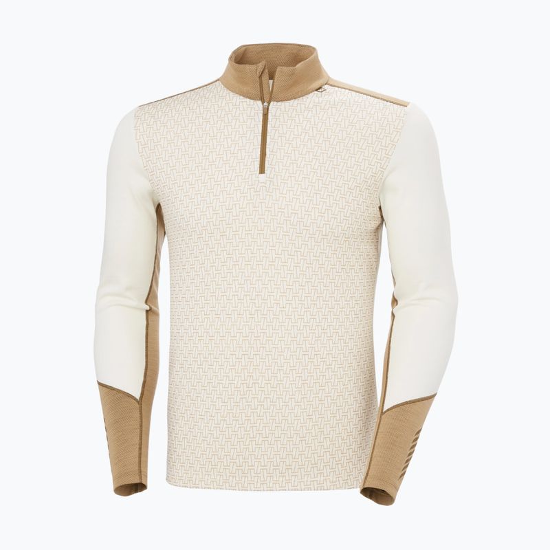 Мъжки термоактивен суитшърт Helly Hansen Lifa Merino Midweight 1/2 Zip snow monogram aop 5