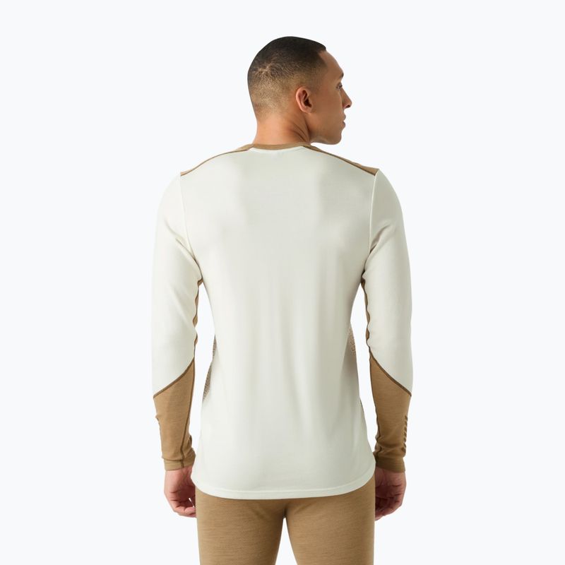 Мъжки термоактивен суитшърт Helly Hansen Lifa Merino Midweight Crew snow monogram aop 2