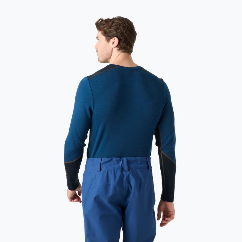 Мъжки термоактивен суитшърт Helly Hansen Lifa Merino Midweight Crew dark blue 2
