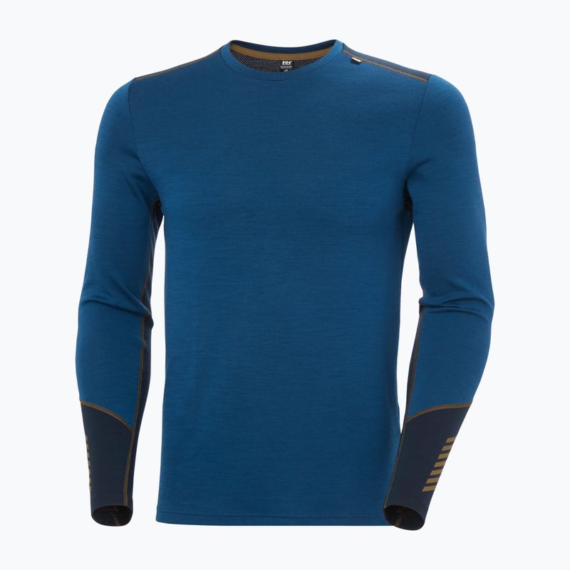 Мъжки термоактивен суитшърт Helly Hansen Lifa Merino Midweight Crew dark blue 4