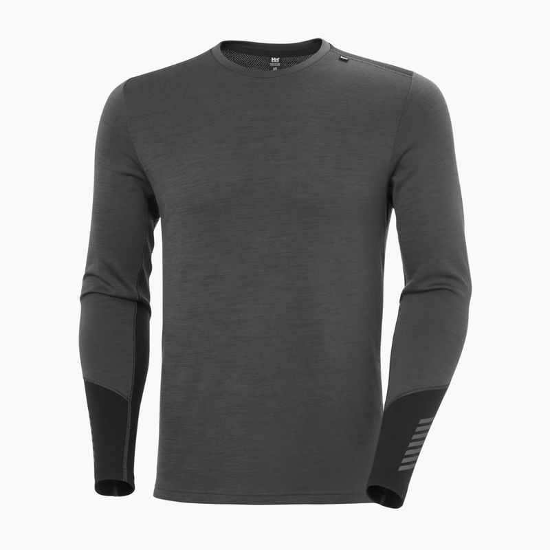 Мъжки термоактивен суитшърт Helly Hansen Lifa Merino Midweight Crew thunder grey 5