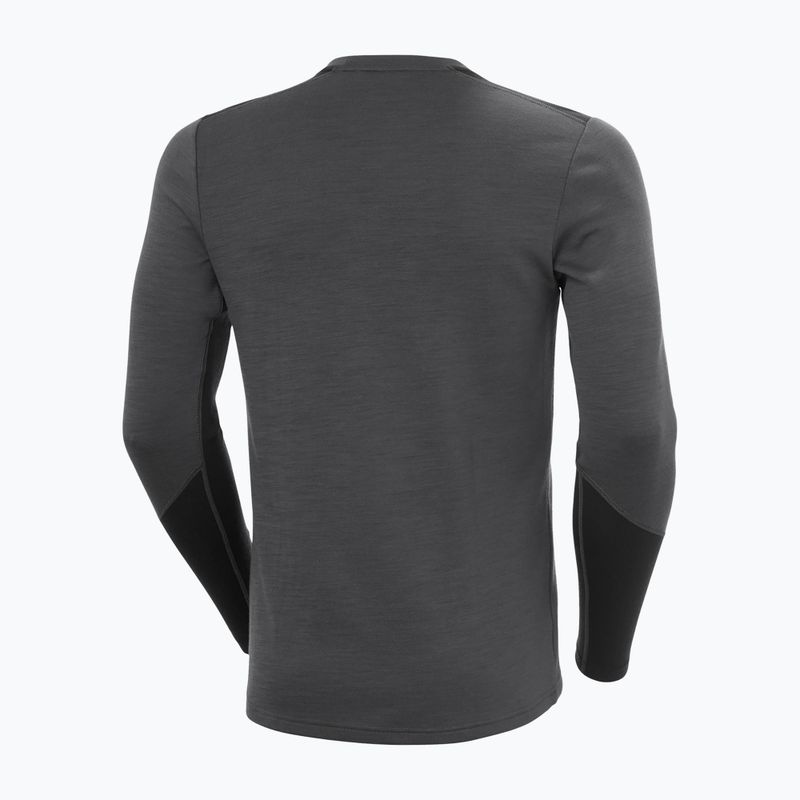 Мъжки термоактивен суитшърт Helly Hansen Lifa Merino Midweight Crew thunder grey 6