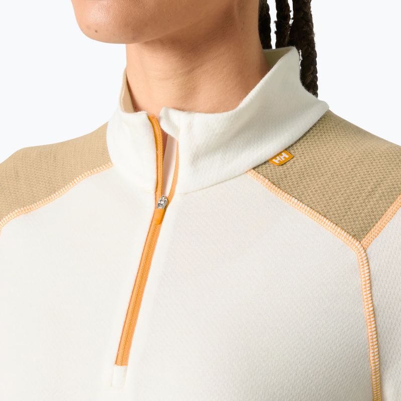 Дамски термоактивен суитшърт Helly Hansen Lifa Merino Midweight 1/2 Zip snow 3