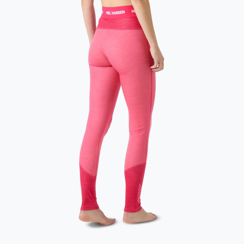 Дамски термоактивни панталони Helly Hansen Lifa Merino Midweight hot pink 2