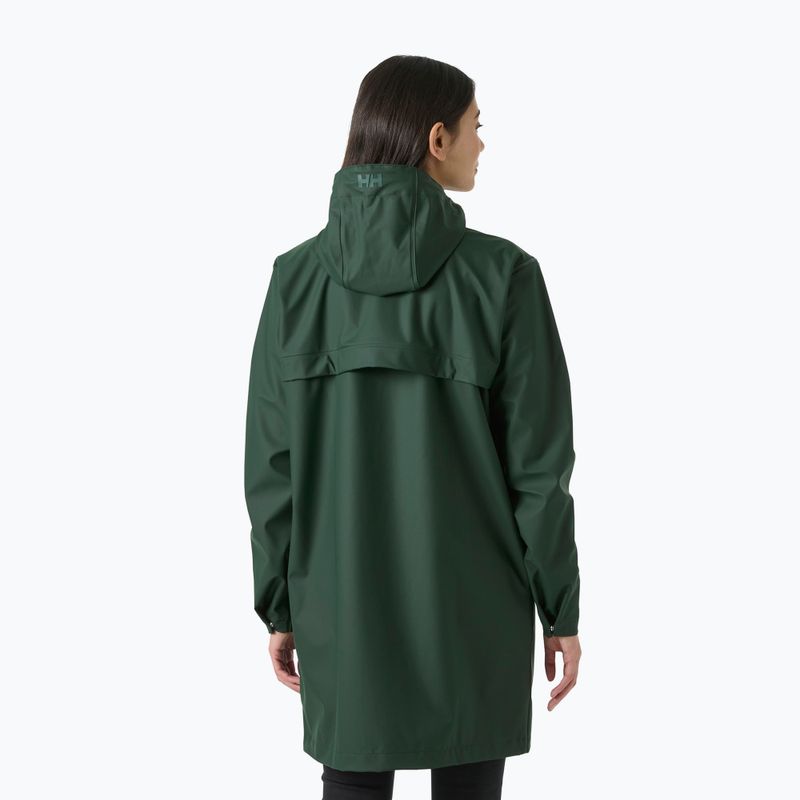 Дамски дъждобран Helly Hansen Moss Rain Coat dark jungle 2