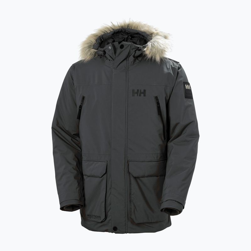 Мъжко зимно яке Helly Hansen Reine Parka thunder grey 8