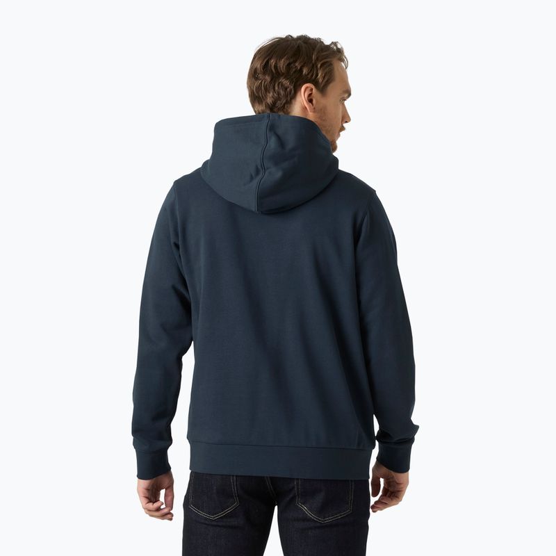 Мъжки суитшърт Helly Hansen HH Logo Hoodie navy 2