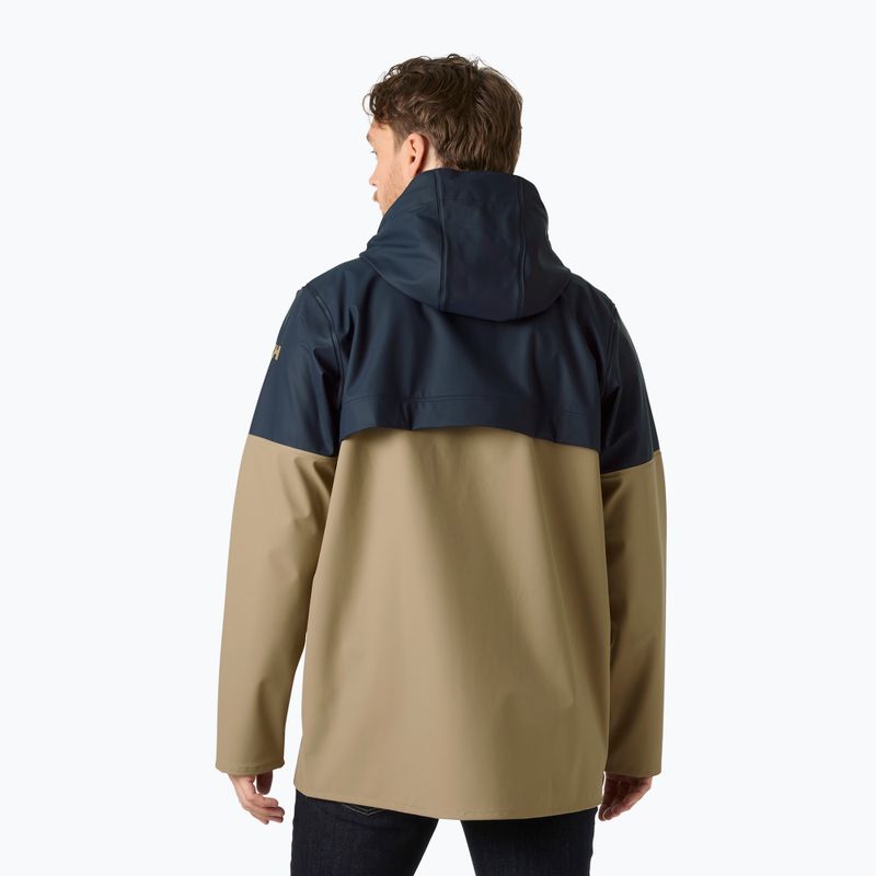 Мъжко яке за ветроходство Helly Hansen Moss Block Coat pebble 2