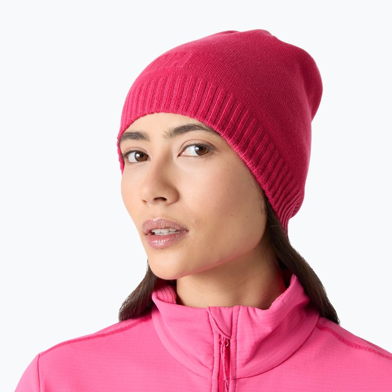 Зимна шапка Helly Hansen Brand cranberry 2
