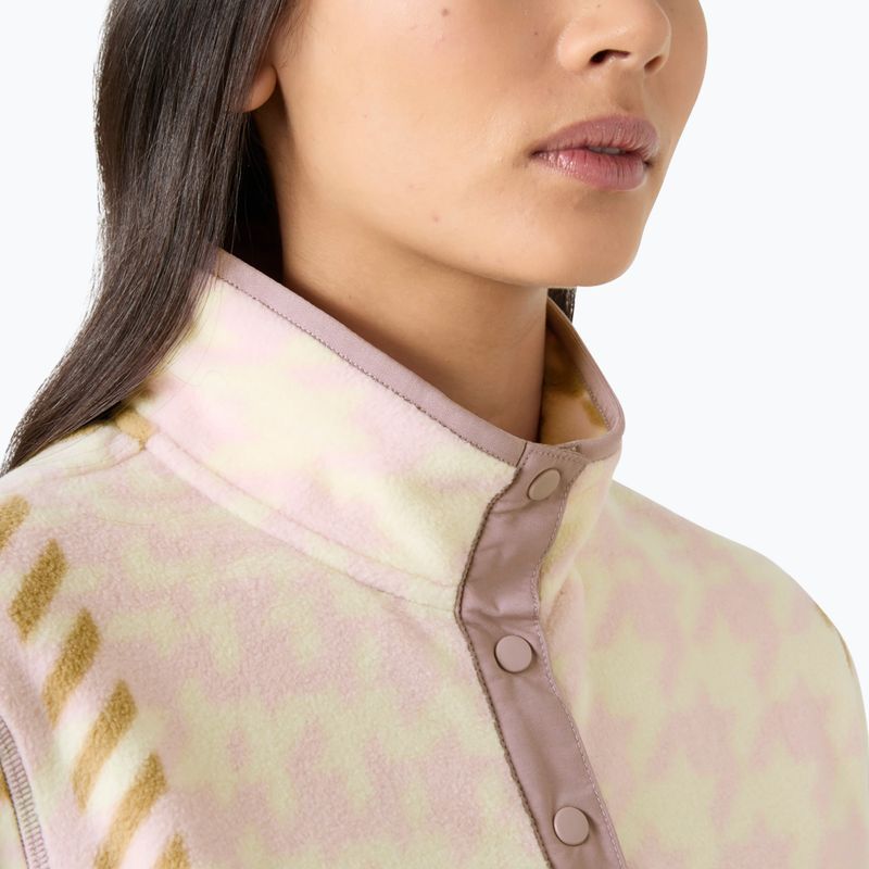 Дамски поларен суитшърт Helly Hansen Maridalen Printed Fleece pink shake broxburn plaid 3