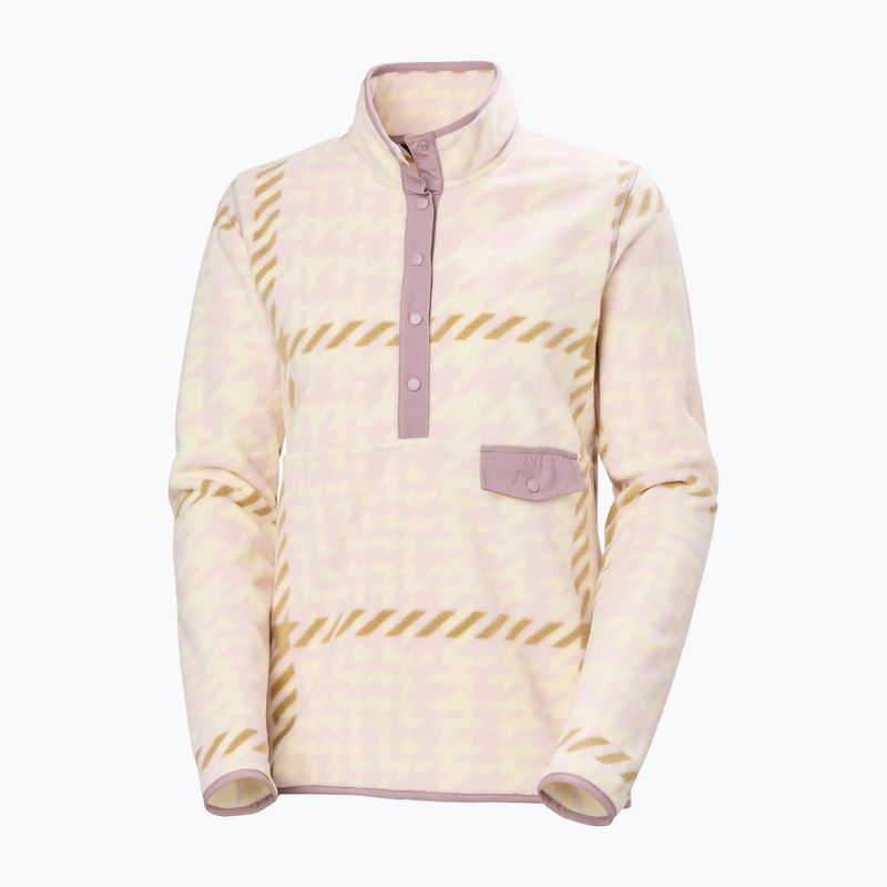 Дамски поларен суитшърт Helly Hansen Maridalen Printed Fleece pink shake broxburn plaid 5