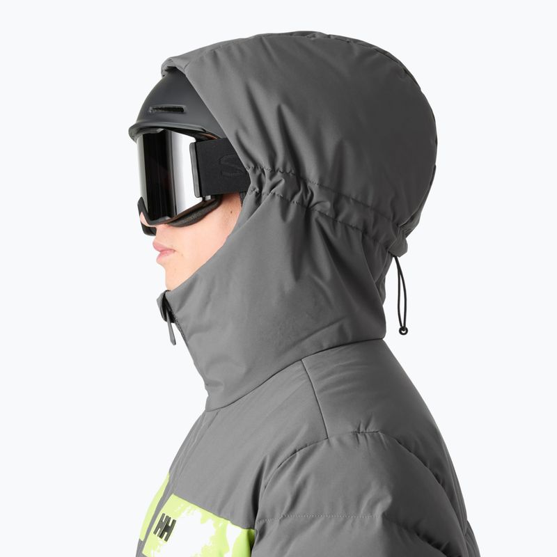 Мъжко скиорско яке Helly Hansen Bossanova Puffy thunder grey 3