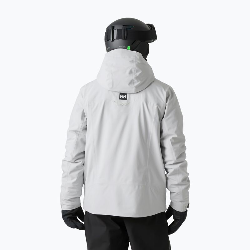 Мъжко скиорско яке Helly Hansen Alpha Lifaloft grey fog 2