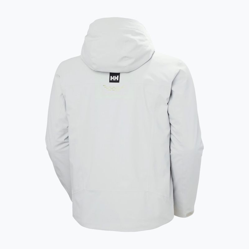 Мъжко скиорско яке Helly Hansen Alpha Lifaloft grey fog 10