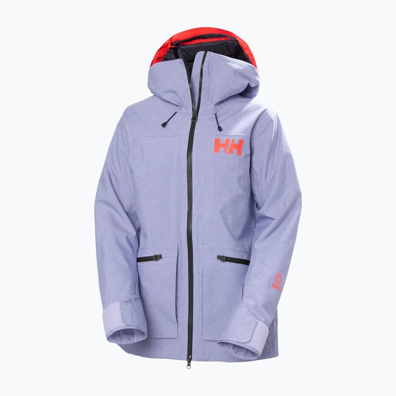 Дамско скиорско яке Helly Hansen Powderqueen 3.0 bright lavender 9