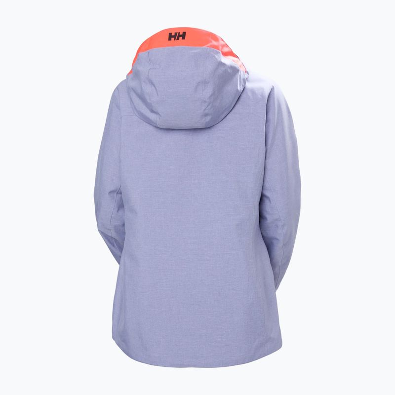 Дамско скиорско яке Helly Hansen Powderqueen 3.0 bright lavender 10