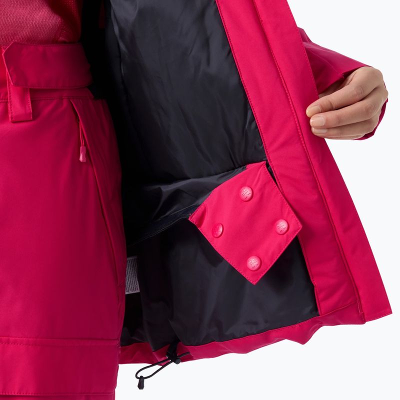 Дамско скиорско яке Helly Hansen Powshot cranberry 8