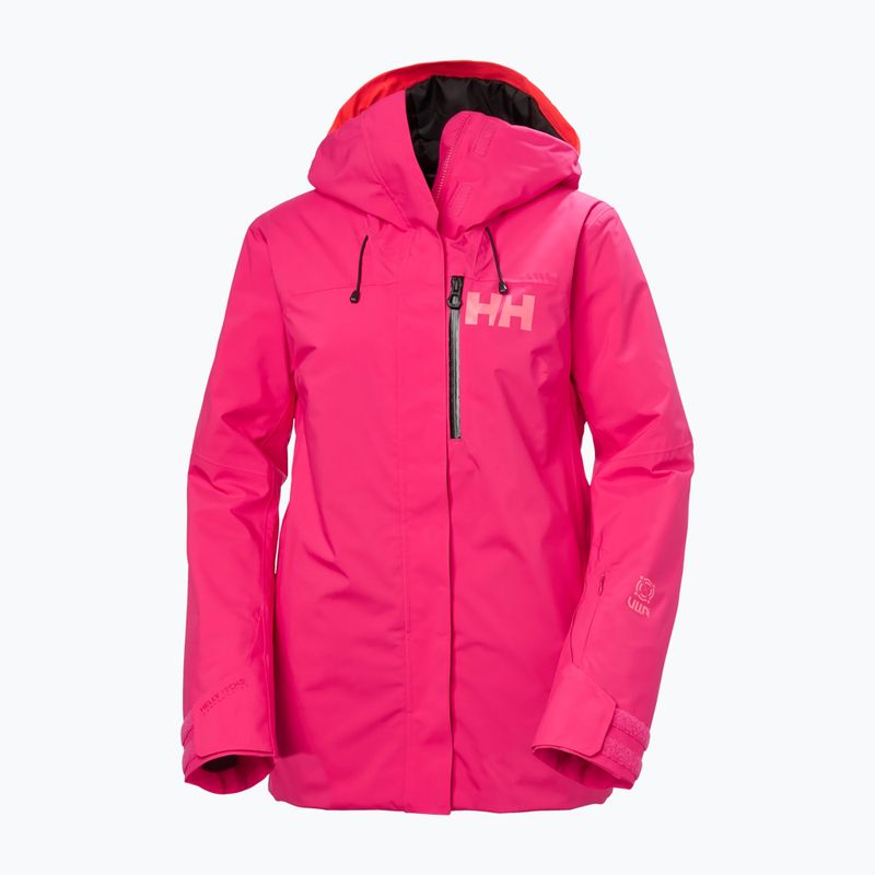 Дамско скиорско яке Helly Hansen Powshot cranberry 9