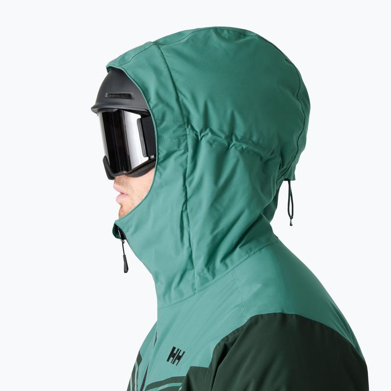 Мъжко скиорско яке Helly Hansen Alpine Inslated dark jungle 3