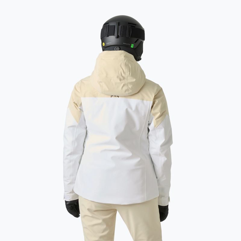 Дамско скиорско яке Helly Hansen Alphelia cream 2